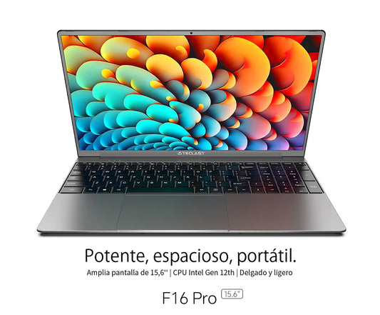 TECLAST F16Pro Laptop 15.6 inch, 16GB RAM 512GB SSD Computers